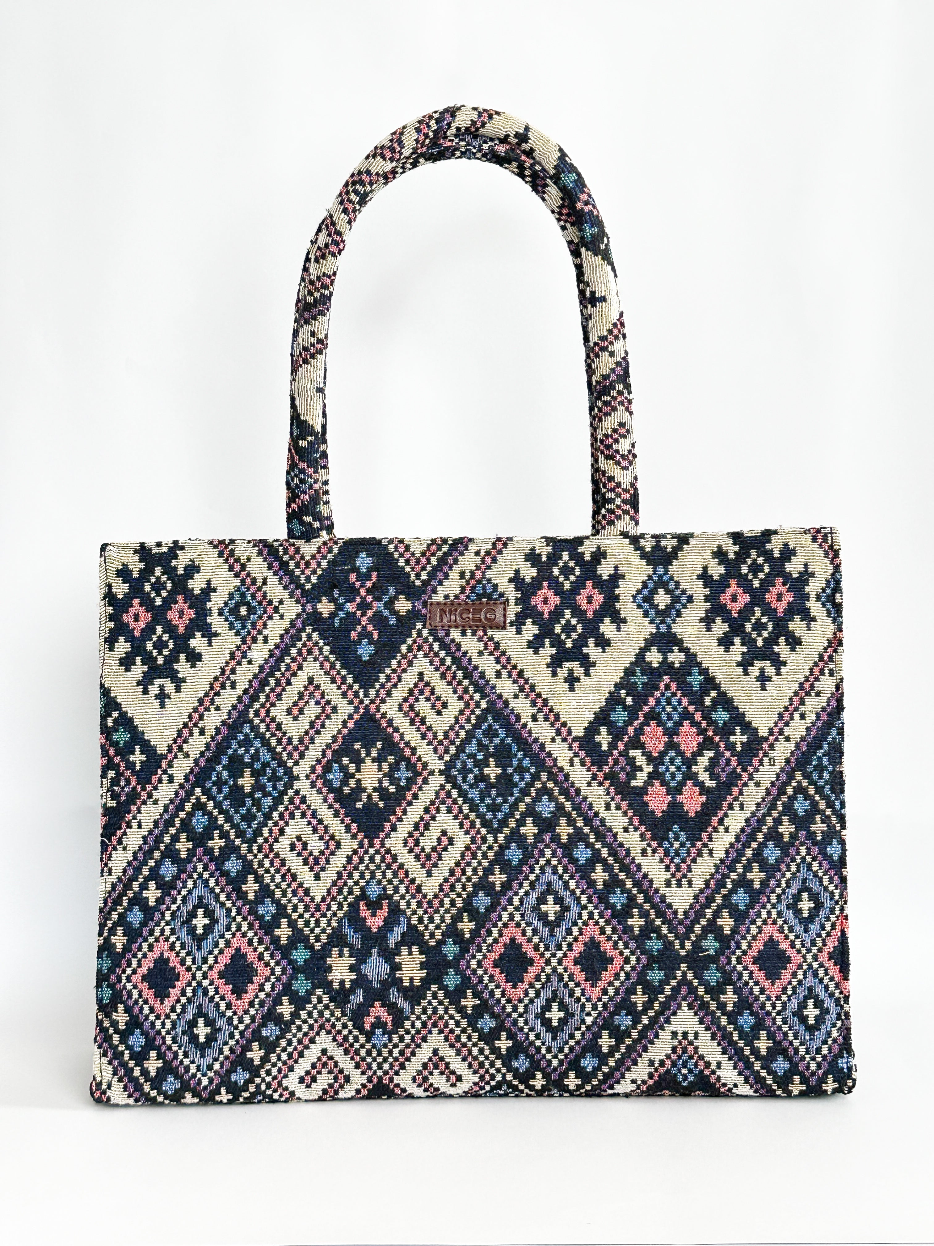 NiceG Color Fusion Box Bag (Large)